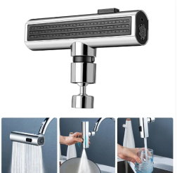 Kitchen Faucet Waterfall Outlet Splash Proof