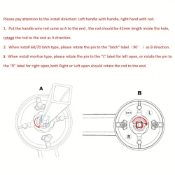 Smart Door Lock with Biometric Fingerprint and RFID Card Access, Wireless Aluminum Electronic Deadbolt