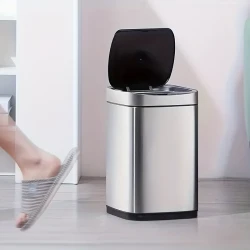 For Smart Sensor Stainless Steel Trash Can