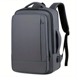 Large Capacity Business Backpack - Spacious and Organized Compartments with Dedicated Laptop Sleeve