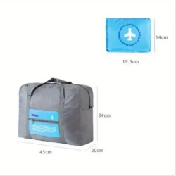 32l Foldable Travel Storage Luggage Hand Shoulder Duffle Bag