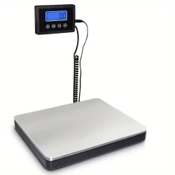 Digital Postal Scale 180kg / 396lb Heavy Duty Stainless Steel Platform with LED Display