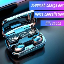 MEUYAG TWS Wireless Earphones - Bluetooth Noise Canceling Stereo Headphones