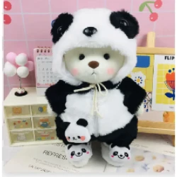 Panda Plush Toy Set - Soft and Adorable Panda Family by Get A Hug