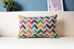 Rectangular pillow cover