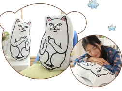 Cat pillow cushion