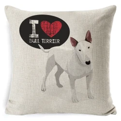 Dog cartoon pillow