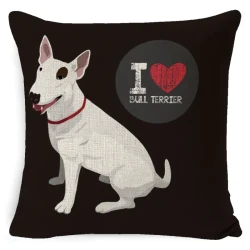 Dog cartoon pillow