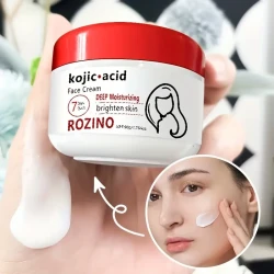 50g Kojic Acid Face Cream, Natural Curved Acid Cream Can Go Spots, Black Spots, Age Spots, Deep Clean Facial Spots, Moisturizing Face Skin !