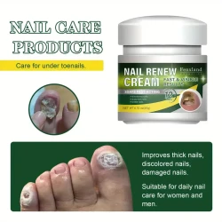 Fenland Nail Renewal Cream 0.70oz - Fast-Acting Treatment for Discolored & Damaged Nails, Formaldehyde-Free, Strengthens & Improves Nail Condition, Nail Care Cream for Men & Women