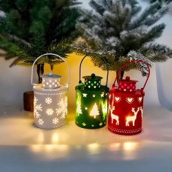 hristmas LED Candle Lanterns – Nordic Style Decorative Electronic Candles for Holiday Decor