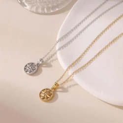 Lucky Compass Necklace Jewelry For Women