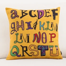 American ins letter pillow