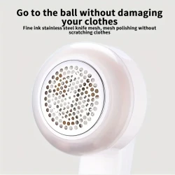 USB Rechargeable Electric Fabric Shaver – Portable Lint Remover for Clothes & Sweaters