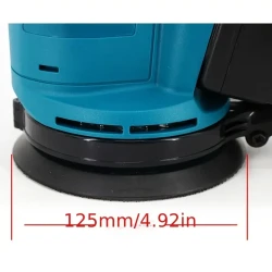 Cordless 125MM Random Orbital Sander Fits Makita 18V Battery (Tool Only)