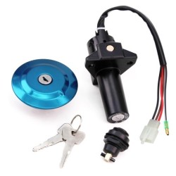 Motorcycle YBR125 Lock Set Ignition Tank Cover Electric Door Lock