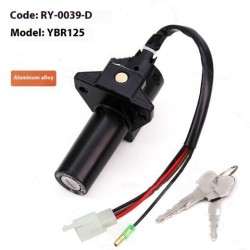 Motorcycle YBR125 Lock Set Ignition Tank Cover Electric Door Lock