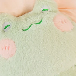 Mushroom Frog Plush Doll Pillow