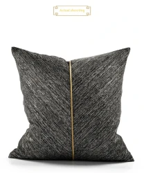 New Simple Jacquard Pillow Cushion