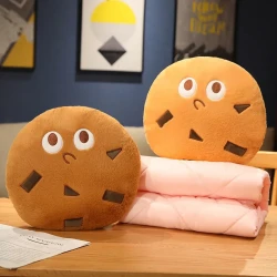 Cookie Biscuit Pillow Stuffed Toy