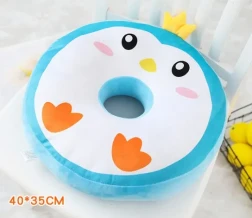 Donut cushion pillow cute back