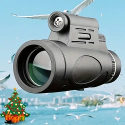 High-Definition Long-Distance Monocular Telescope - 10X Magnification, Portable for Bird Watching, Camping, Hunting & Travel - Perfect Gift for Thanksgiving, Halloween, Christmas