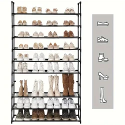 10 Tier Extra Wide Shoe Rack shoe rack, shoe storage organizer