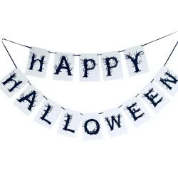 Stylish Halloween Decorative Alphabet Pull Flag