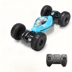 LED-Lit Gesture-Controlled Stunt RC Car – Transforming, Climbing, & Rechargeable