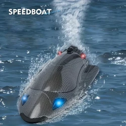 High-Speed 390 Motor RC Boat – Turbine-Powered Electric Speedboat