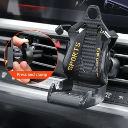 Universal Racing Seat Car Phone Holder