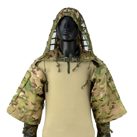 Checked Cloth Military Fans Tactical Ghillie Suit Sniper Chicken Camouflage Clothing Wear-resistant Breathable