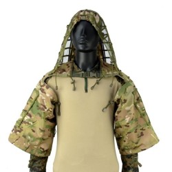 Checked Cloth Military Fans Tactical Ghillie Suit Sniper Chicken Camouflage Clothing Wear-resistant Breathable