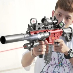 Toys For Boys Gun M416 Toy Rifle Sniper Soft Bullet Weapons Manual Launcher Foam Dart Blaster Air Gun For Children Shooting Game