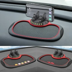 Multifunctional Anti-Slip Mat - Auto Phone Holder & Non-Slip Dash Mount