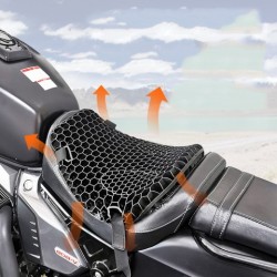 Damping Type Motorcycle Seat Cushion Four Seasons Breathable Electric Car Seat Cushion Motorcycle Safety Accessories