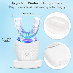 U-Shaped Ultrasonic Children’s Electric Toothbrush – 360° Whitening Silicone Automatic Toothbrush