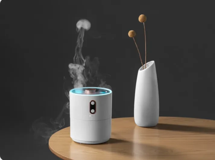 Jellyfish Air Humidifier Night Lamp Fragrance Humidifier