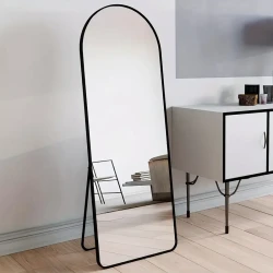 Aluminum Alloy Frame Arched Mirror