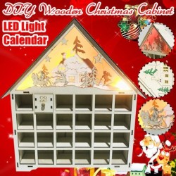 Christmas Wooden Calendar Decorations