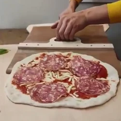 3 Sizes Sliding Pizza Peel Shovel Storage