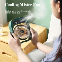 Air Conditioning Fan Desk Misting