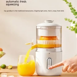 Wireless Electric Juicer Steel Orange Lemon Blender