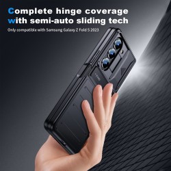 Samsung Galaxy Z Fold 5 Slim Case - Full Body Hinge Protection with Slide Camera Cover