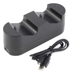 Playstation 4 Charger Kit Dual Usb Charging Dock Station Stand For Ps4 Controller