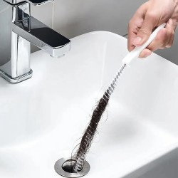 45cm Pipe Unclogger – Drain Hair Cleaner & Sink Cleaning Brush Tool