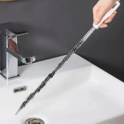 45cm Pipe Unclogger – Drain Hair Cleaner & Sink Cleaning Brush Tool