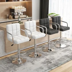 Household Minimalist Comfortable Bar Chair Rotation