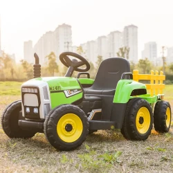 Children's Tractor Electric Car Four-wheel Car Toy