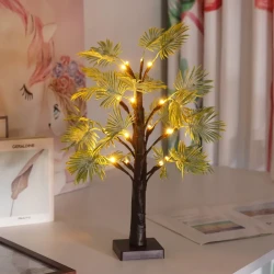 Home Christmas Holiday Party Event Scene Layout Luminous Tree Decorative Light